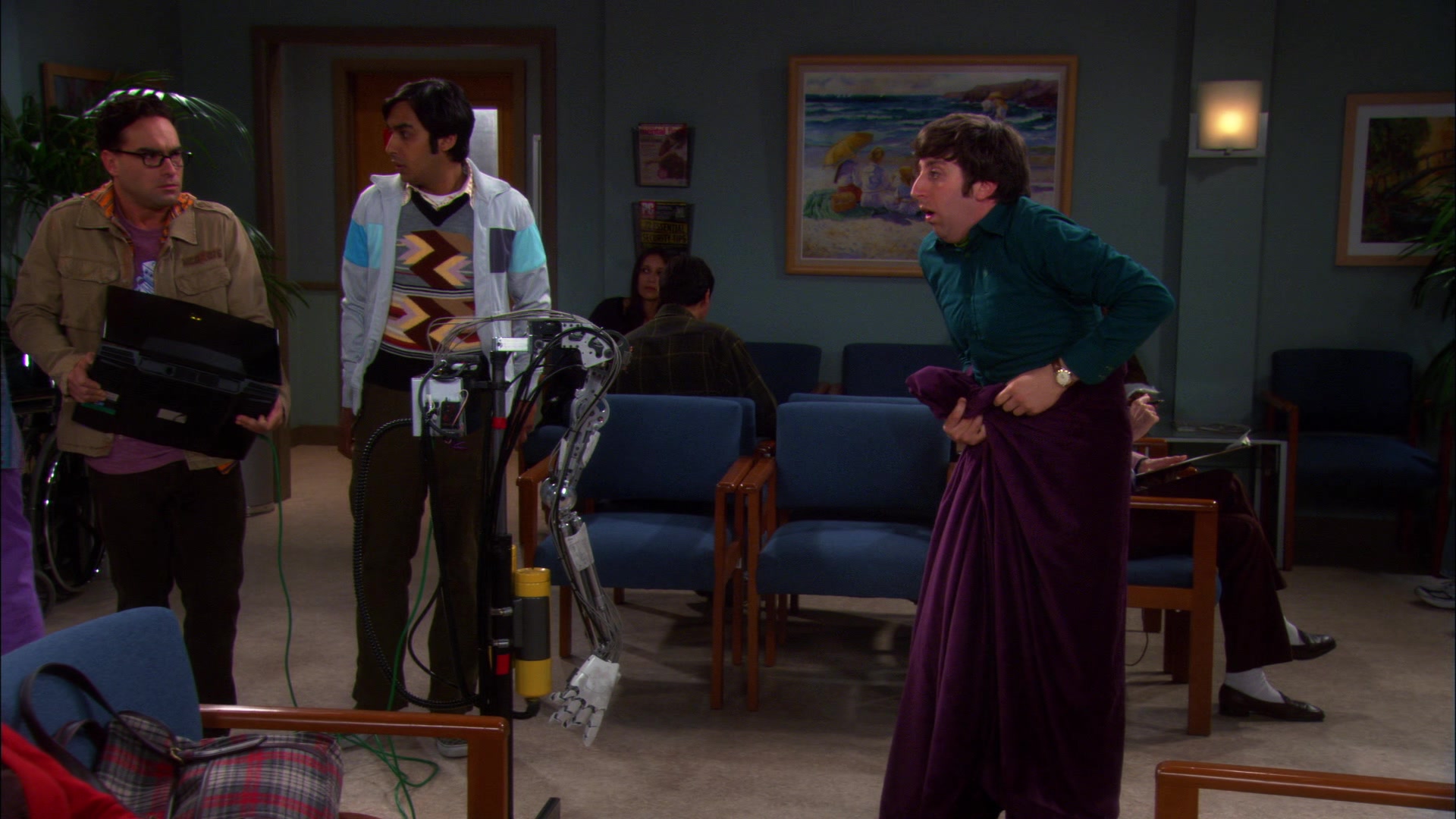 Сериал Теория большого взрыва (2007) 4 сезон 1 эпизод